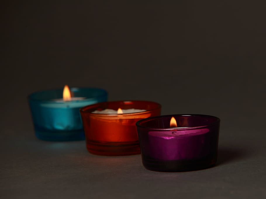 candle, series, decoration, deco, plant, romantic, candlelight, flame, fire - Natural Phenomenon, burning