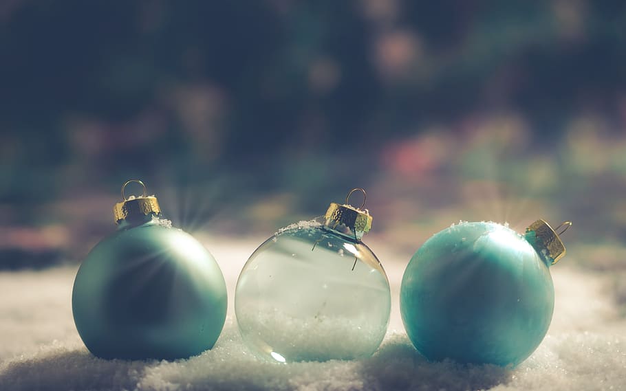 chritmas, chuchería, bolas, navidad, bolas de navidad, decoraciones, diciembre, estacional, árbol, azul