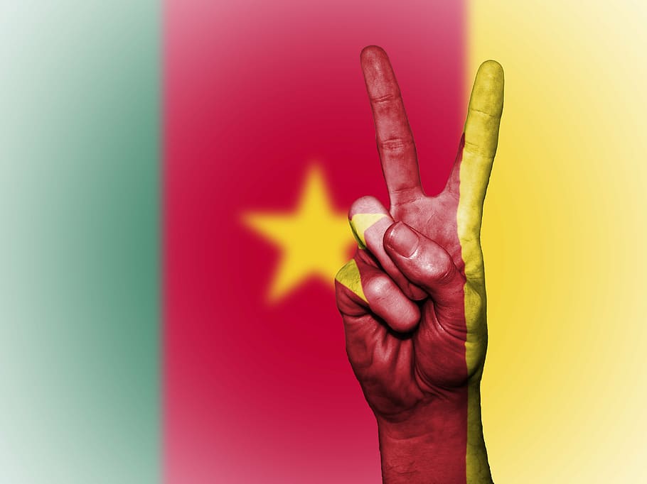 cameroon, flag, peace, national, country, cameroonian, symbol, government, sign, pride