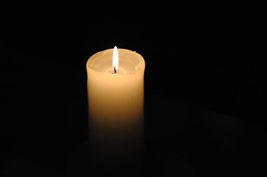 lighted pillar candle, candlelight, prayer, desire, sacrifice, the brightness, shedding light, the gospel, candle, fire