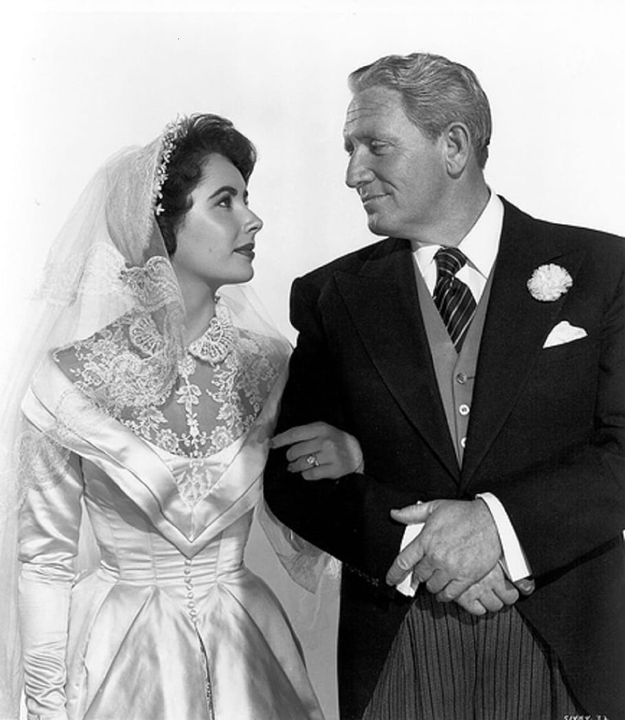elizabeth taylor, spencer tracy, actress, actor, motion pictures, movies, films, cinema, classics, stars