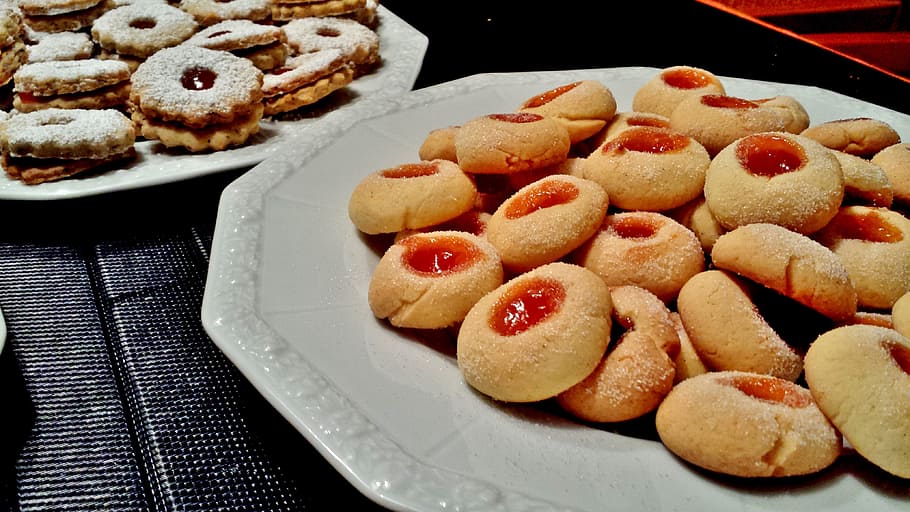 cookies and biscuits, Christmas Cookies, Pastries, Bake, cookie, sugar, jam pastries, food, butter, egg