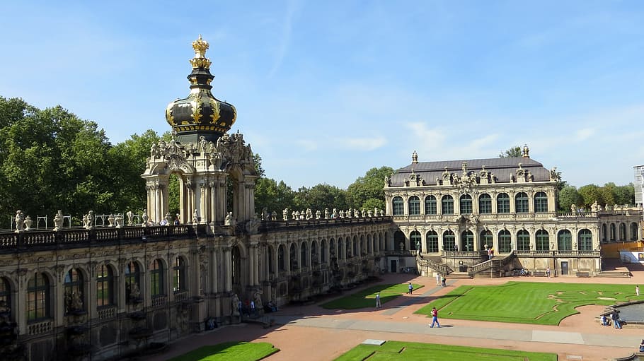 Kennel, Dresden, Fountain, Facade, destination, visit, fortress, rampart, architectural style, monument