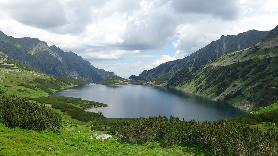 tatry, montañas, los altos tatras, valle de cinco estanques, paisaje, naturaleza, polonia, turismo, nube - cielo, paisajes - naturaleza
