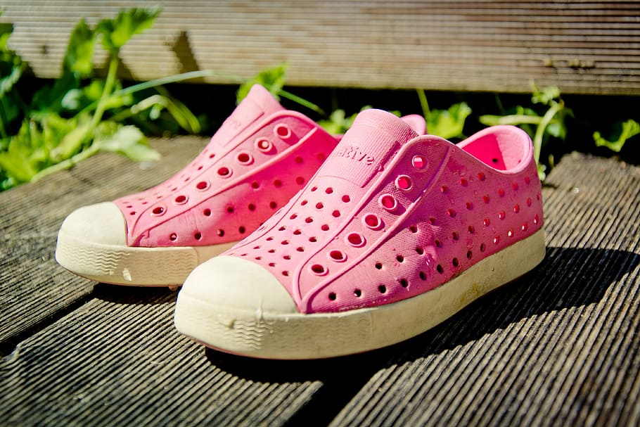 pink, slip-on shoes, plants, shoes, chuck's, crocs, converse, all-stars, crocverse, slippers