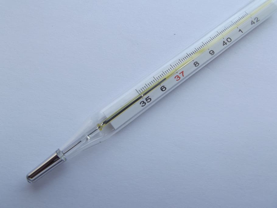 white mercury thermometer, Thermometer, Temperature, Instrument, thermometers, celsius, scale, healthy, sick, bless you