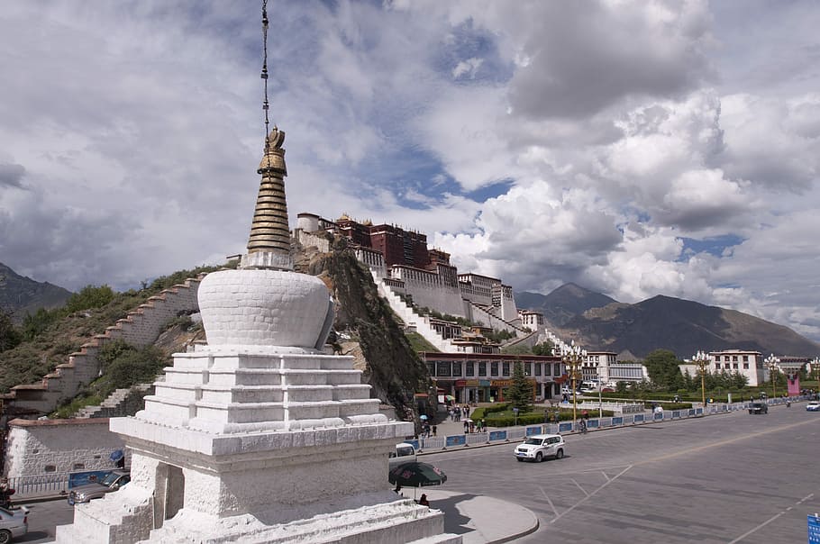 Biara, Istana, Tibet, istana potala, lhasa, china, unesco, sejarah, potala, perjalanan