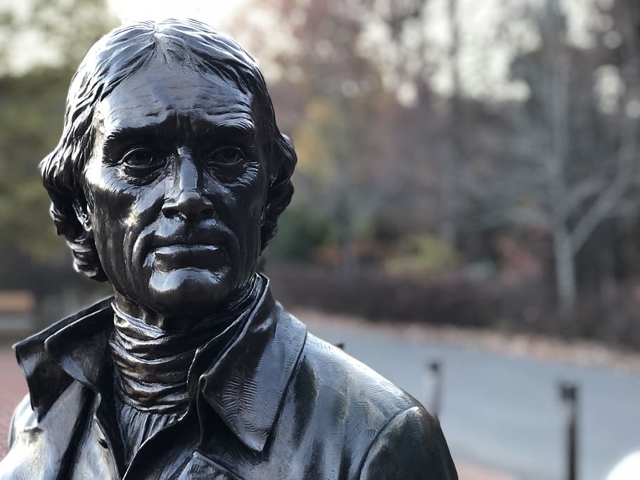 Thomas Jefferson, presidente, Estados Unidos, Monticello, escultura, turismo, América, hito, atracción, histórico