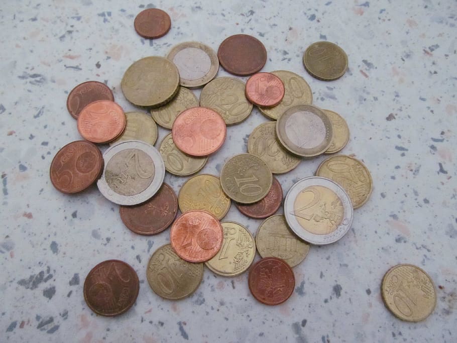 money, loose change, coins, currency, euro, specie, cash, coin, cent, cash and cash equivalents