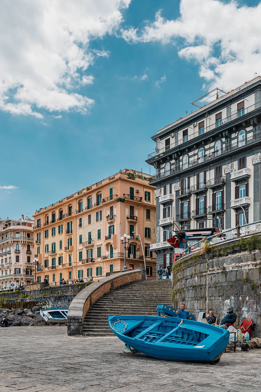 Italia, Napoli, Europa, ciudad, viaje, Nápoles, exterior del edificio, arquitectura, estructura construida, modo de transporte