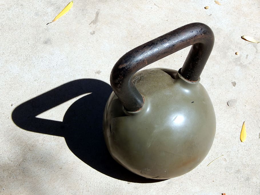kettlebell, fitness, exercise, weights, russia, strength, heaviness, weighing, mass, weight lifting