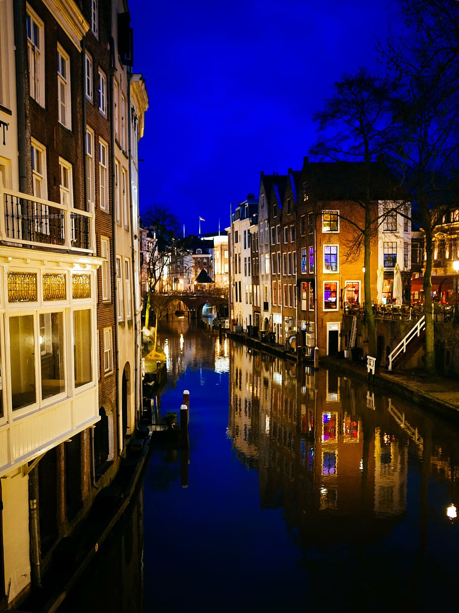 venice grand canal, canal, utrecht, water, netherlands, holland, dutch, architecture, historical, old