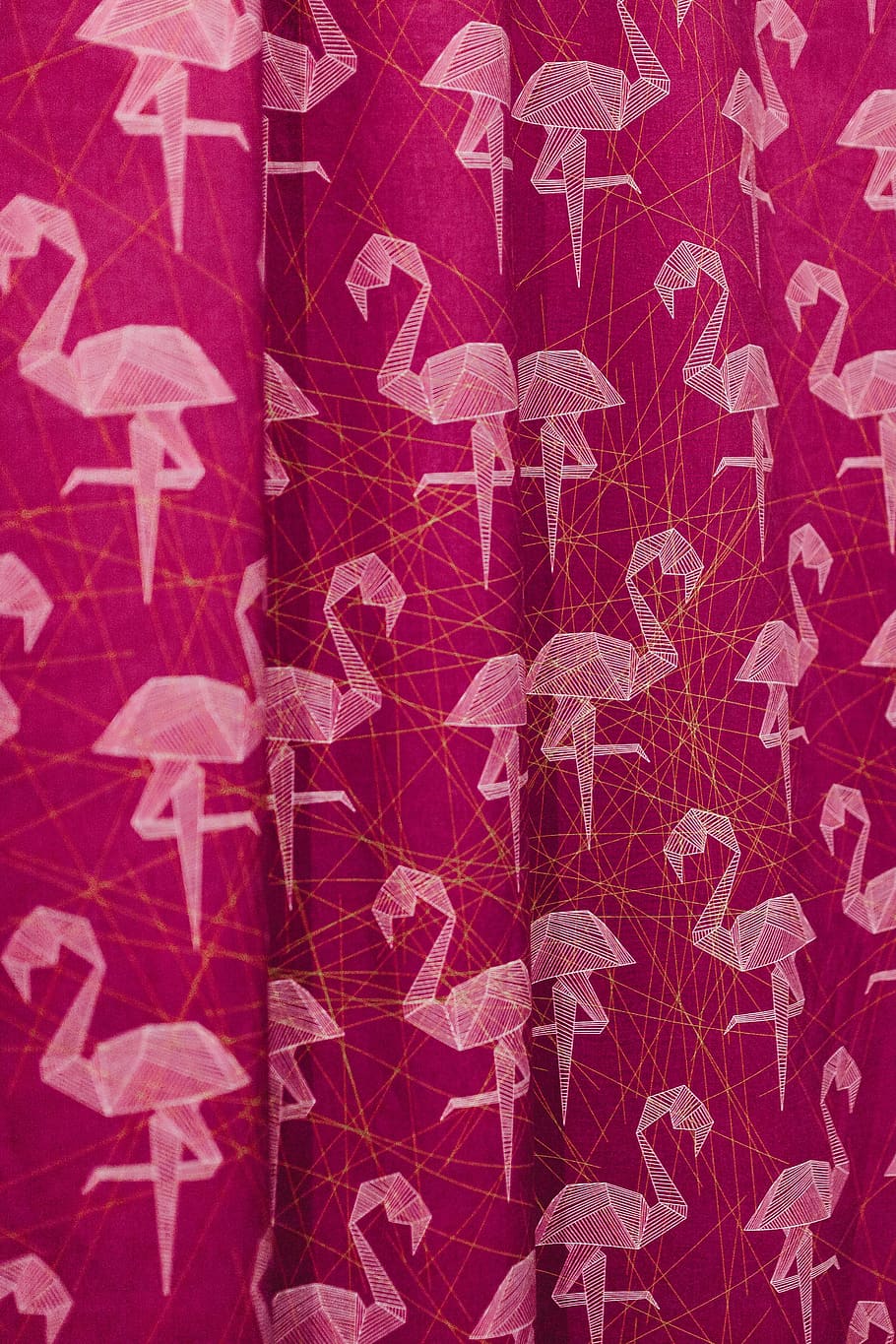 material, rosa, flamingo, tecido, quadro completo, planos de fundo, padrão, close-up, sem pessoas, vermelho