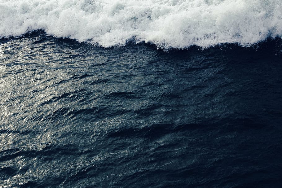 waves, rushed, shore, daytime, nature, landscape, water, ocean, sea, beach