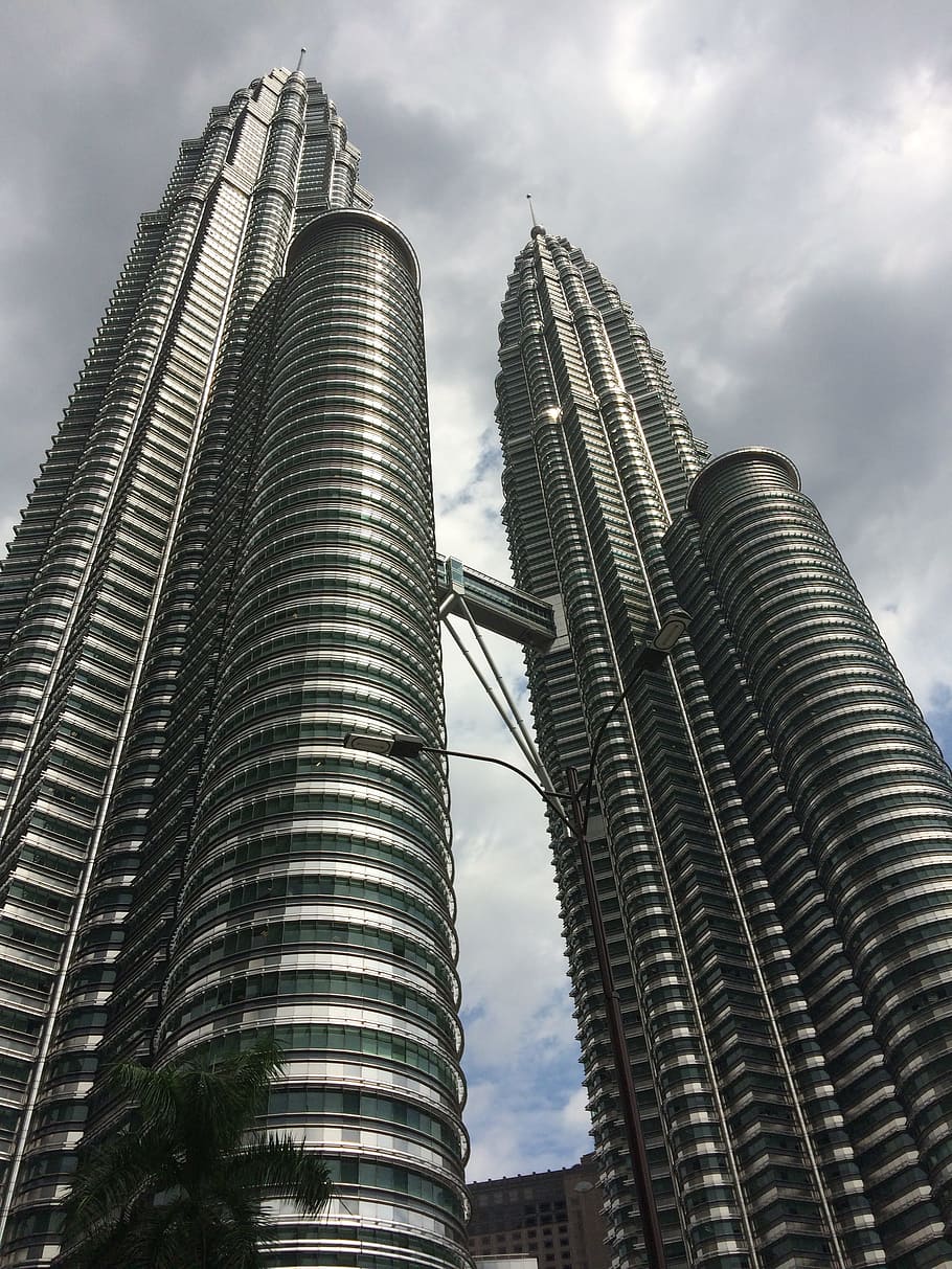 Petronas Towers, Kuala Lumpur, skyscraper, malaysia, architecture, tower, built Structure, building Exterior, urban Scene, sky