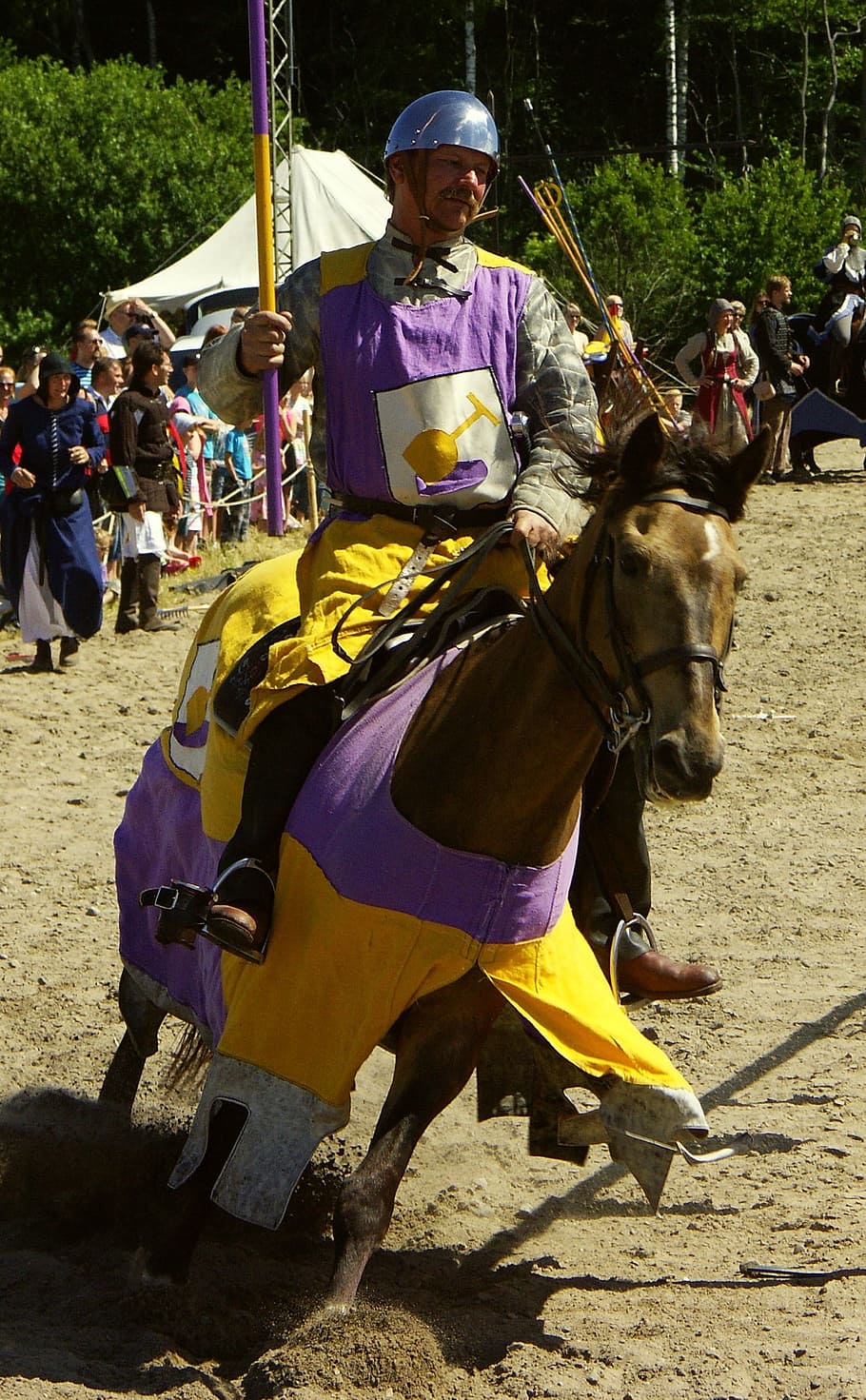 Knights, Man, Horse, Jousting, cultures, music, only men, performance, full length, adults only