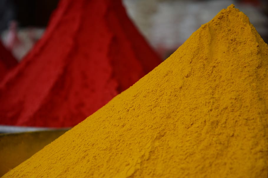 nature, photography, outdoor, colors, close-up, yellow, spice, multi colored, food and drink, red
