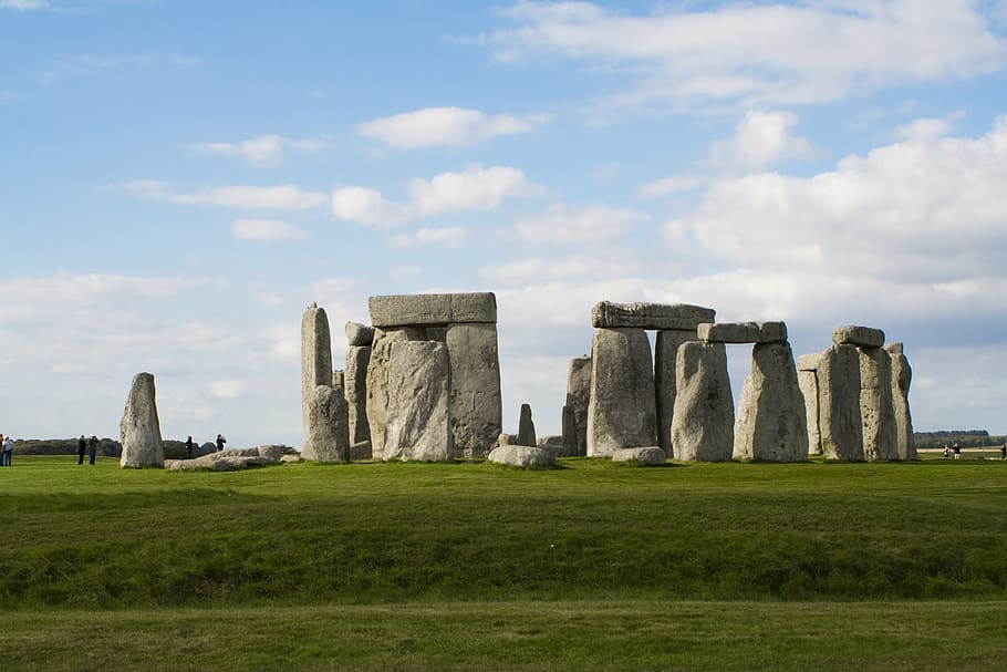 stonehenge, ruins, ancient, england, monument, stone, old, uk, landscape, landmark