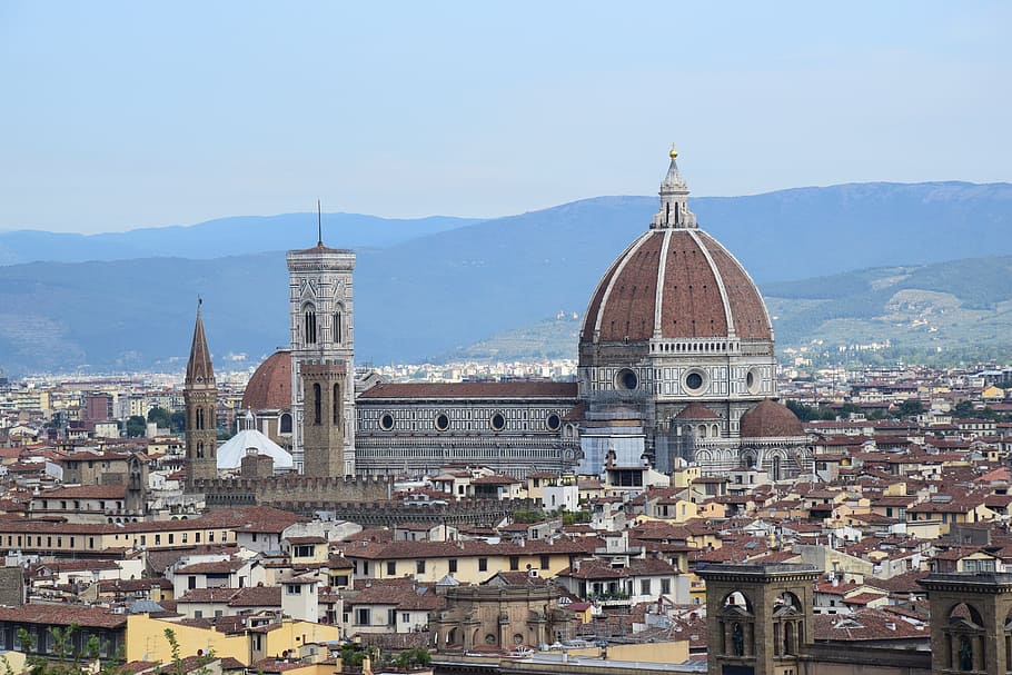florence cathedral, italy, florence, tuscany, italy, duomo, architecture, built structure, building exterior, place of worship, city