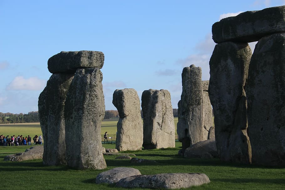 stonehenge, england, ancient, stone, europe, travel, historic, mysterious, destination, megalith