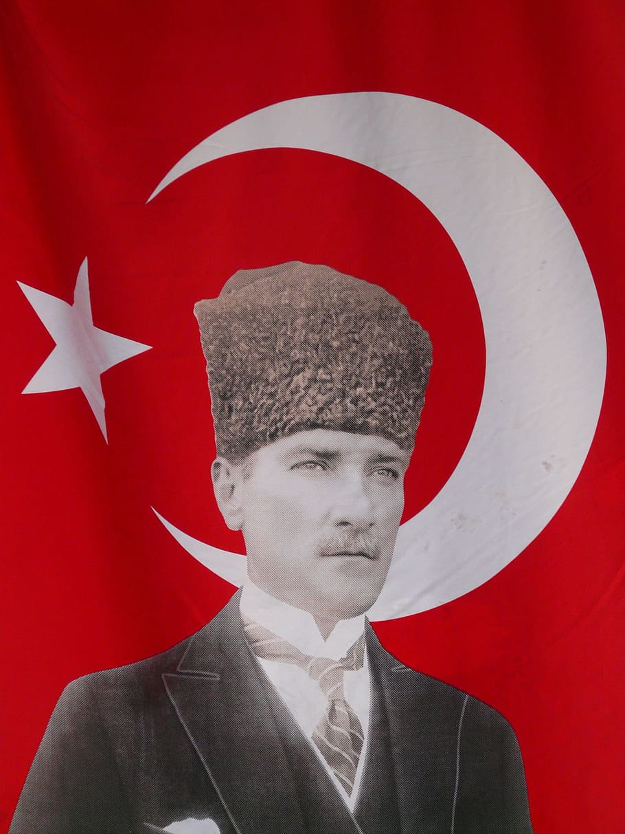 red, white, flag, Turkey, Turkish Flag, mustafa kemal, ataturk, turkish, red flag, mustafa kemal atatürk
