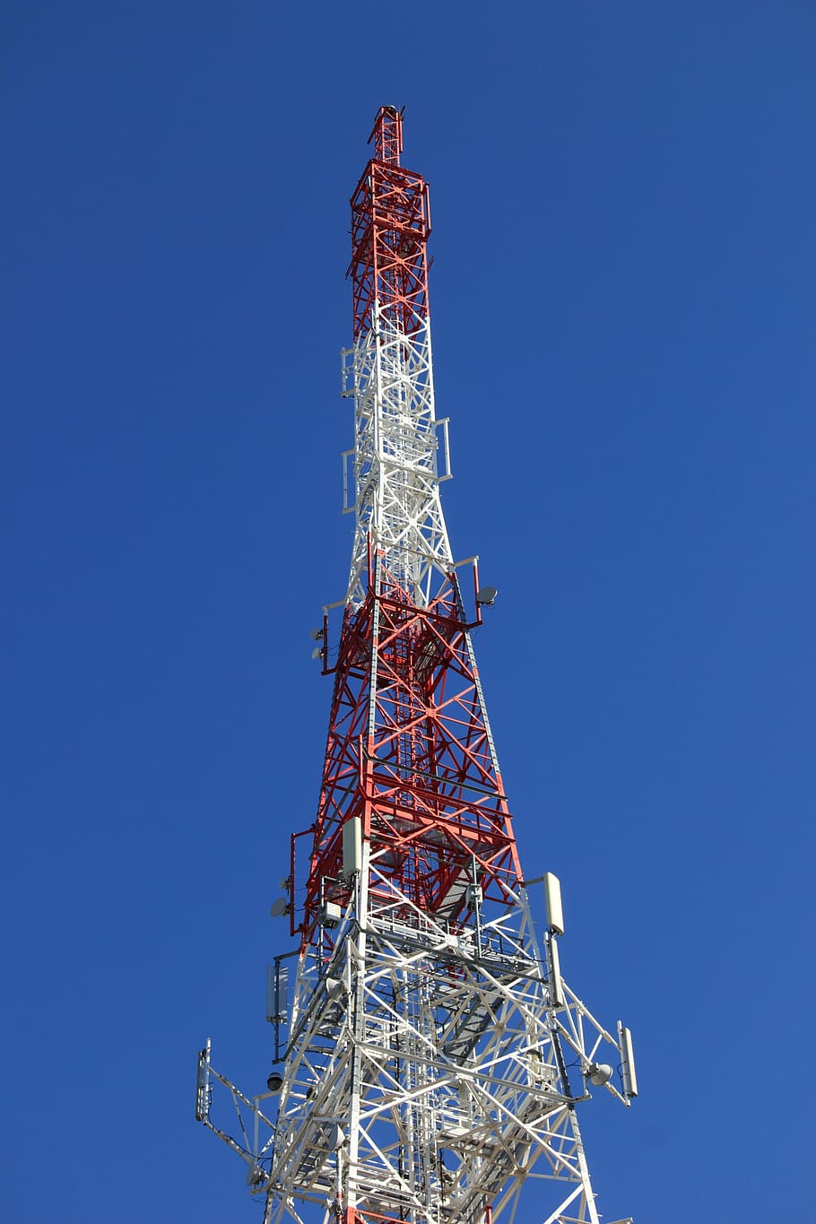 Polandia, telekomunikasi, menara, transmisi, gsm, telepon, tinggi - tinggi, langit, arsitektur, struktur yang dibangun
