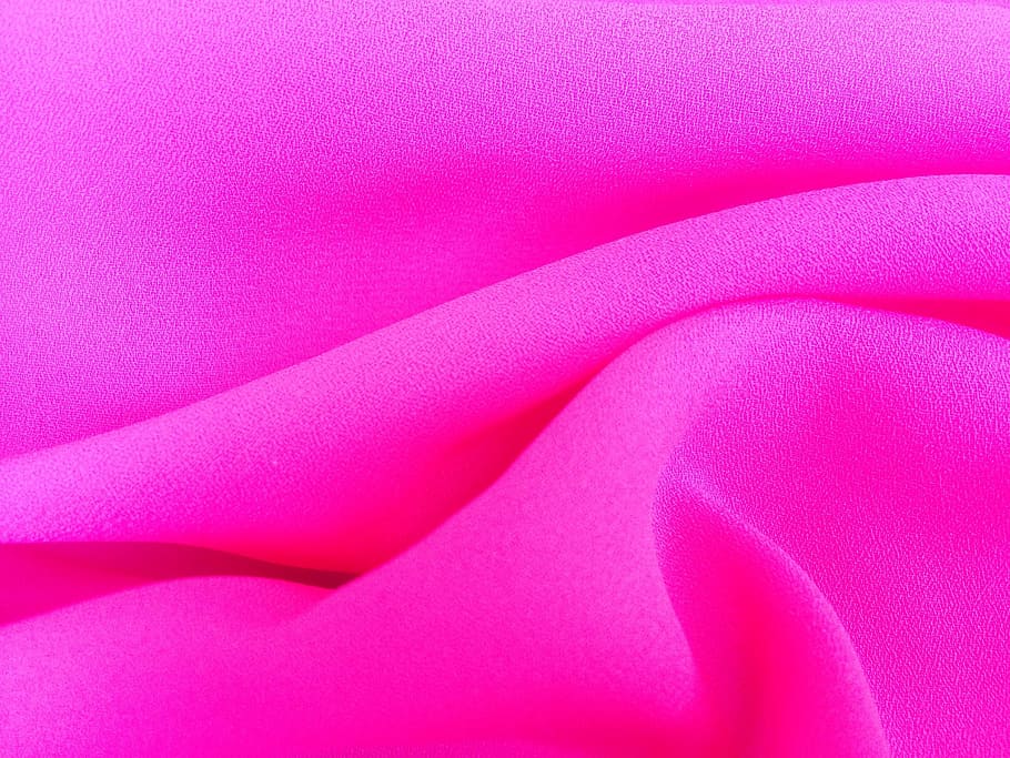 Kain, Plot, Tekstil, Struktur, rosa, lipat, warna merah muda, latar belakang, bingkai penuh, bertekstur