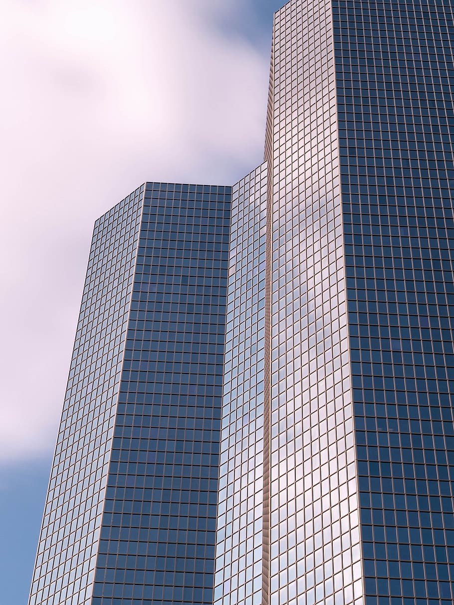 skyscraper, architecture, building, offices, city, windows, work, business, urban, tower
