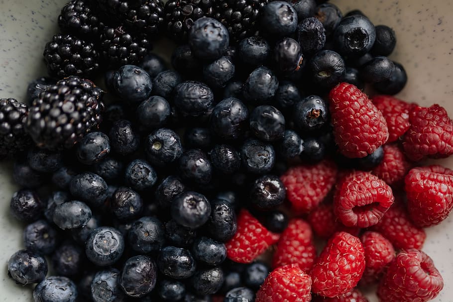 blackberry, blueberry, raspberry, fruits, healthy, eco, berries, Blackberries, blueberries, raspberries