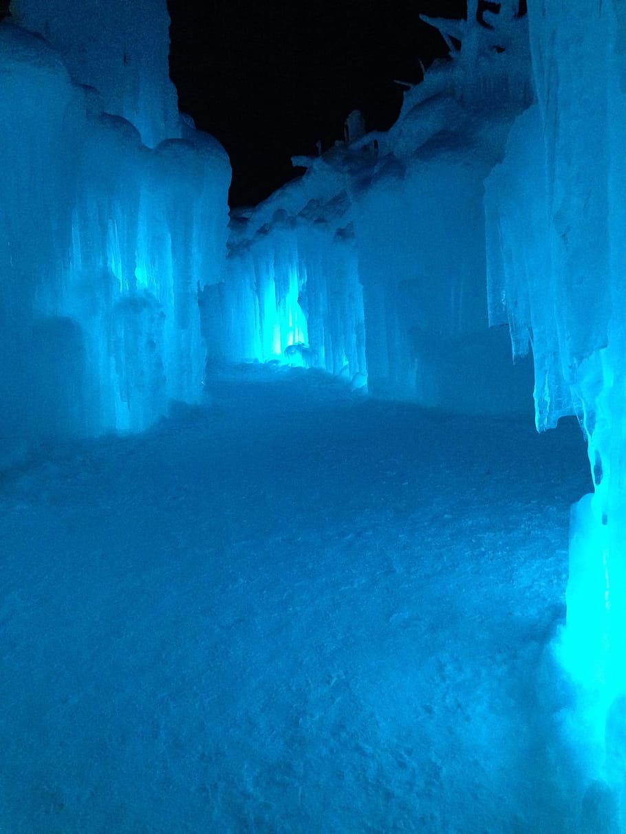 photography, icicle cave, ice cave, cave, ice castle, ice, blue, icicles, white, cold