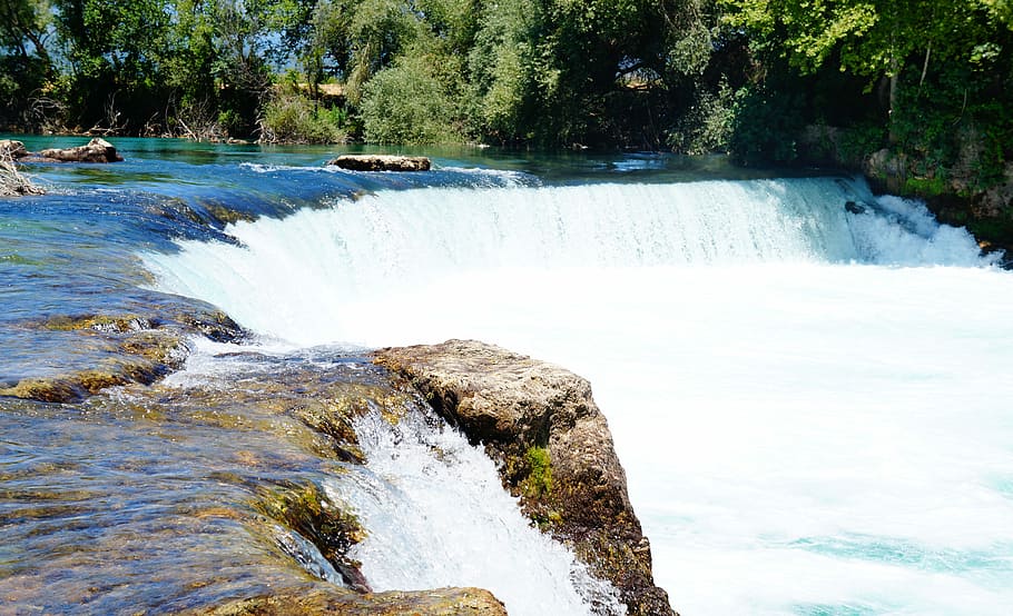 滝, 水, トルコ, 風景, 自然, 石, 泡立つ水, 川, 小川, 流れる水