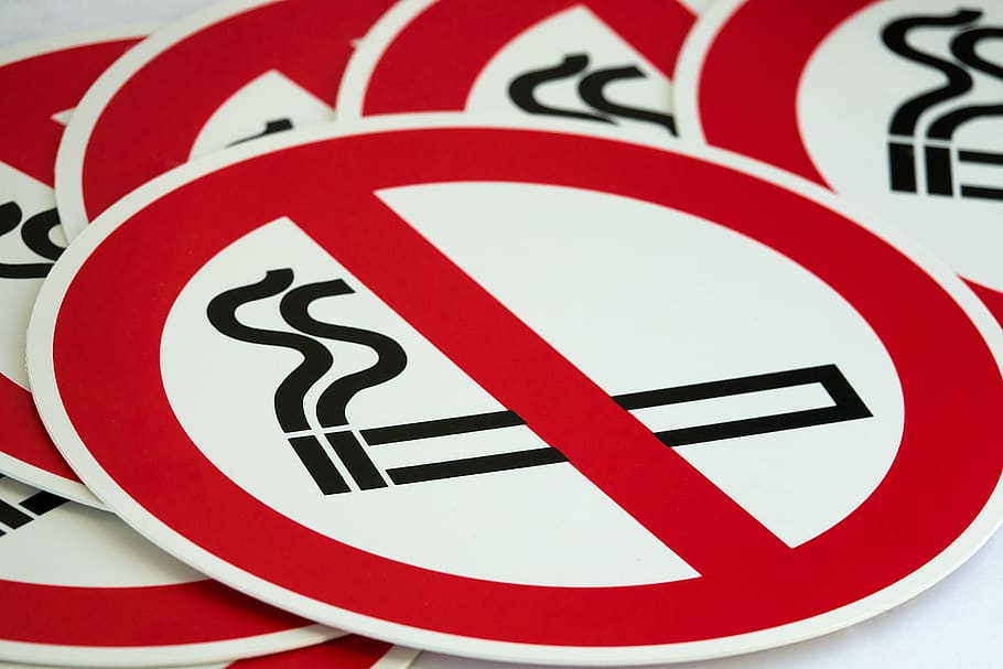 shield, signs, ban, prohibitory, smoking ban, unhealthy, cigarette, smoking prohibited, non smoking, note