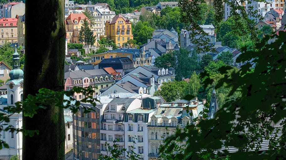 karlovy vary, karlovy-vary, spa, idyll, historically, czech republic, old town, architecture, building exterior, built structure