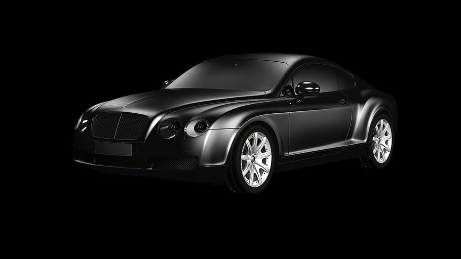 black coupe, coupe, limousine, pkw, auto, vehicle, dare, passengers cars, automotive, bentley