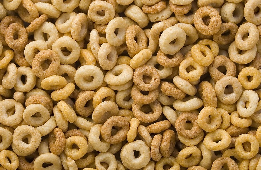 close-up photo, cereals, Background, Food, Wallpaper, Abstract, cheerios, breakfast, cereal, snack
