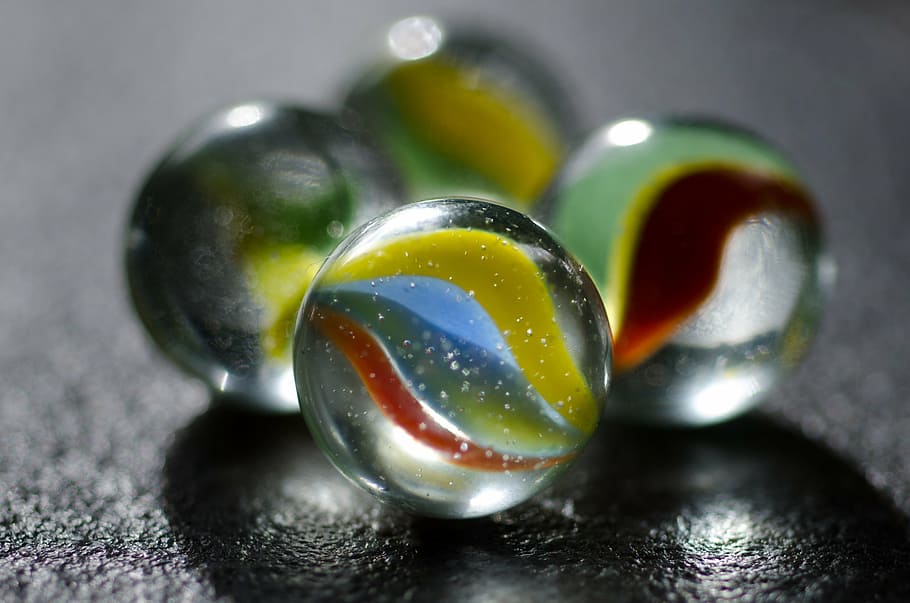 marble, glass, sun, surface, transparent, shiny, ball, circle, sphere, close-up
