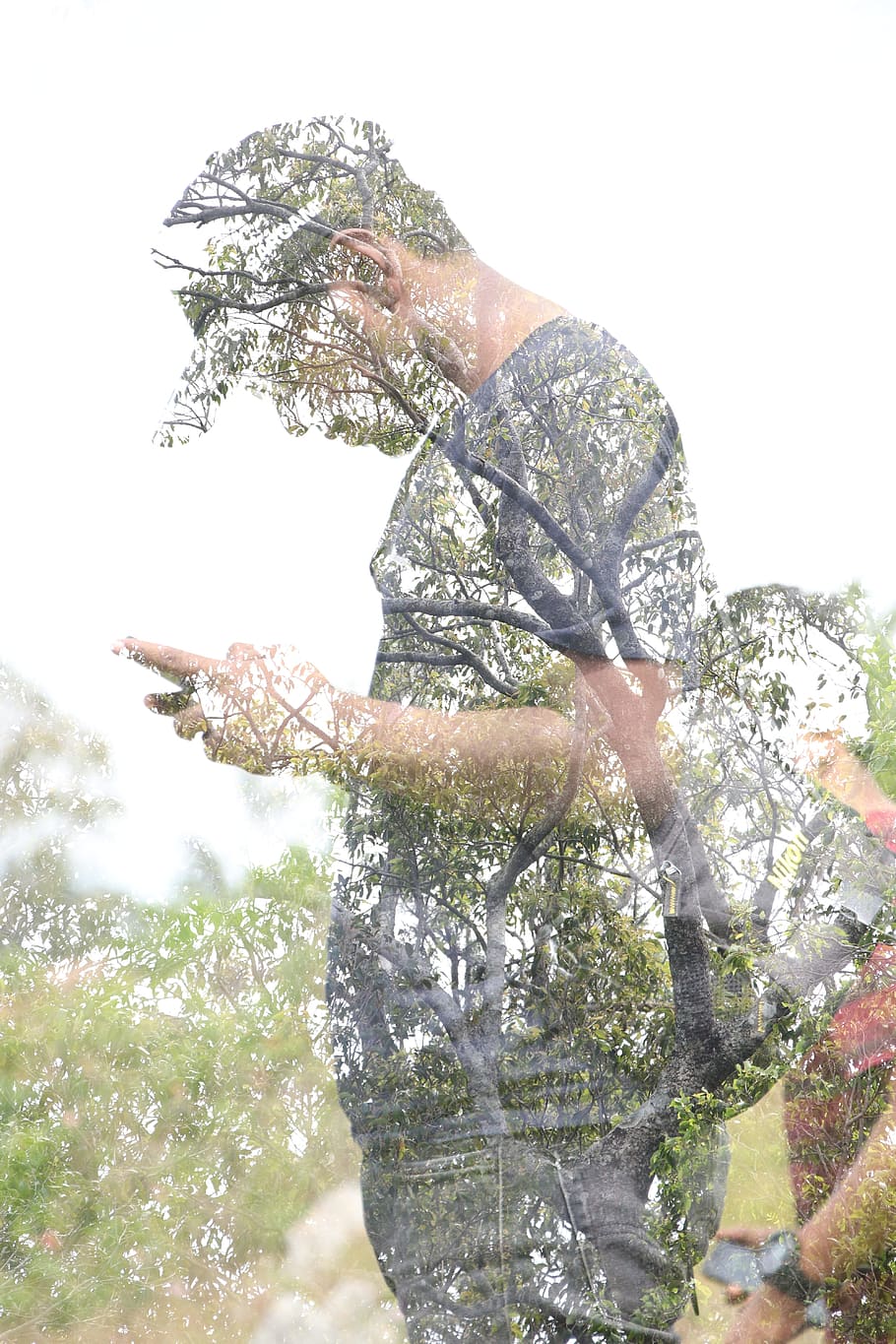 double exposure, nature, people, exposure, double, person, natural, environment, creative, multiple