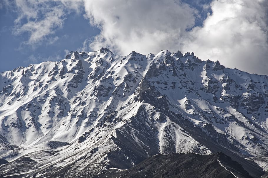 afghanistan, the pamir mountains, pamir, mountains, landscape, high mountains, snow, sky, border area, tajikistan