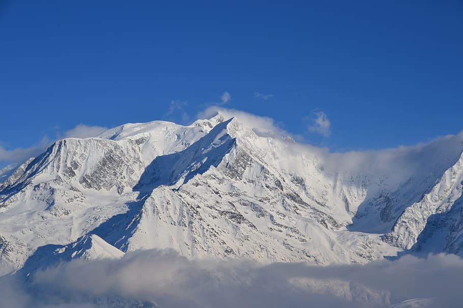 ski, alps, snow, winter, mountain, landscape, panorama, france, panoramic, summit