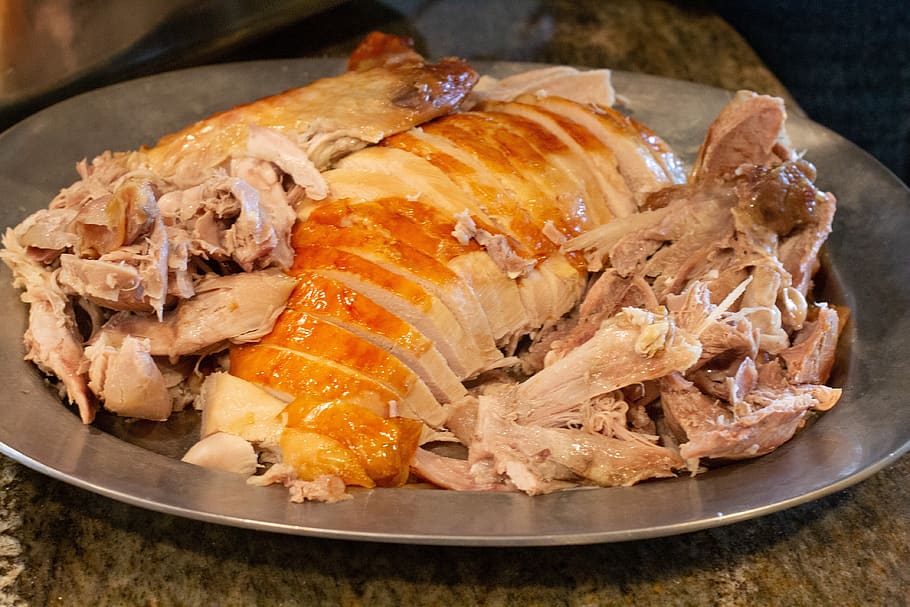 turkey, platter, sliced, thanksgiving, dinner, roasted, roast, thankful, gathering, november