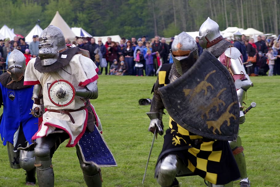 knight, knighthood, armor, the middle ages, battle of, sword, fight, knights, reconstruction of the, settlement
