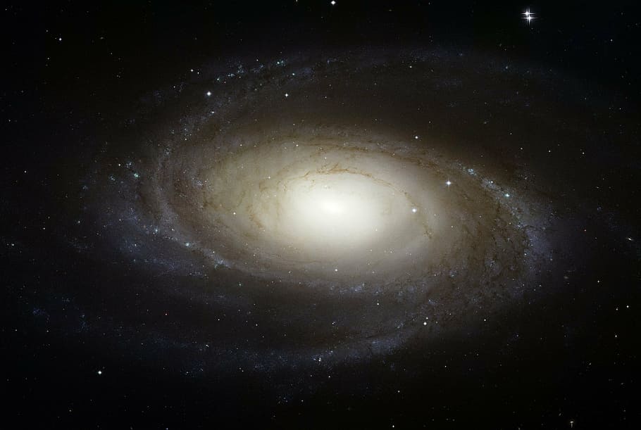 spiral galaxy, messier 81, ngc 3031, galaxy, big bar, constellation, starry sky, space, universe, night sky