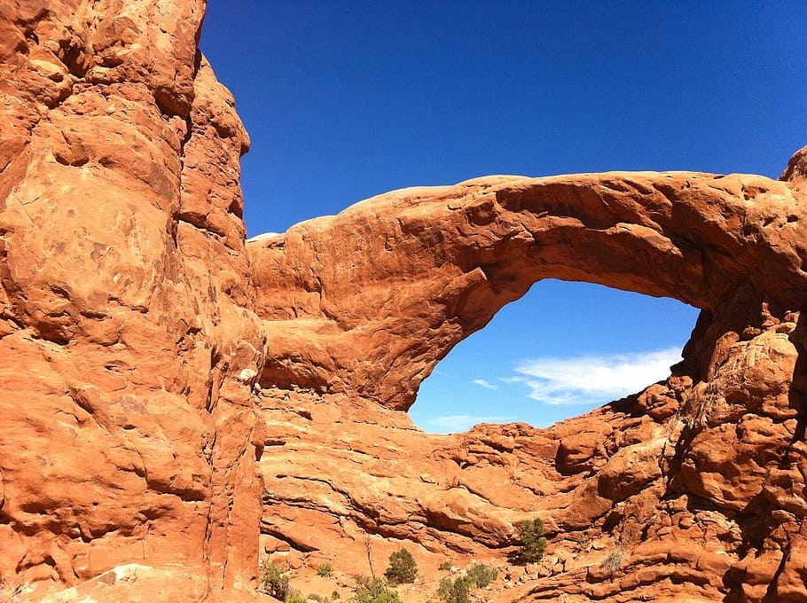 Arches National Park, Sandstone, Desert, sky, rock, nature, utah, erosion, southwest, america