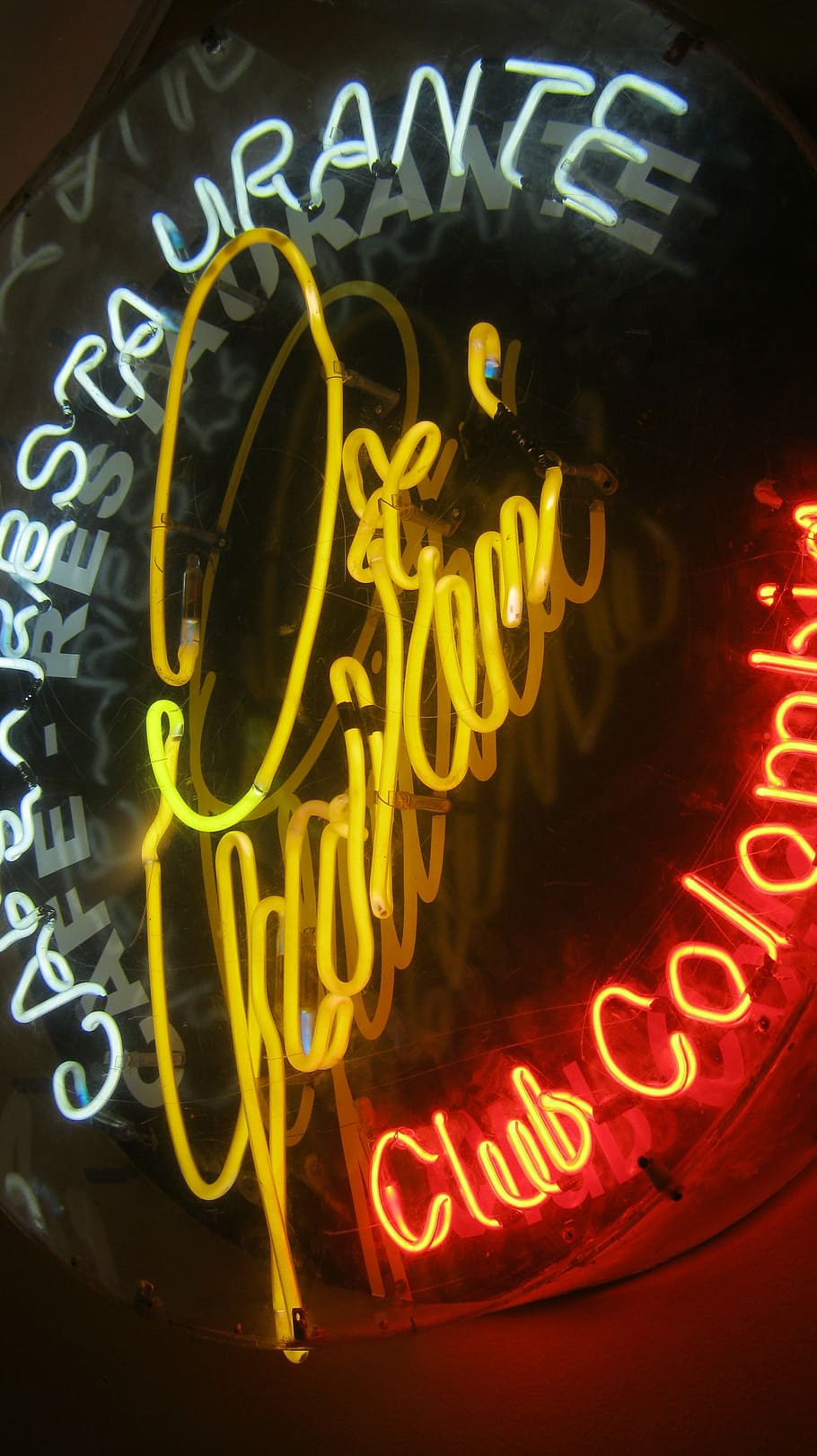 néon, sinal de néon, anúncio, luzes de néon, iluminado, comunicação, texto, escrita ocidental, ninguém, close-up
