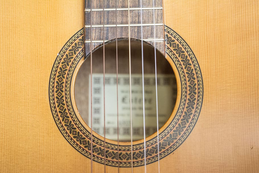 guitar, strings, music, sound, guitar lessons, spanish guitar, wood - material, window, single object, close-up