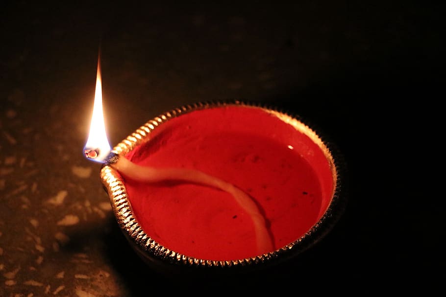diya, ディワリ, ヒンズー教, ディーパバリ, ヒンドゥー教, ランプ, 光, 祭り, インド, 伝統