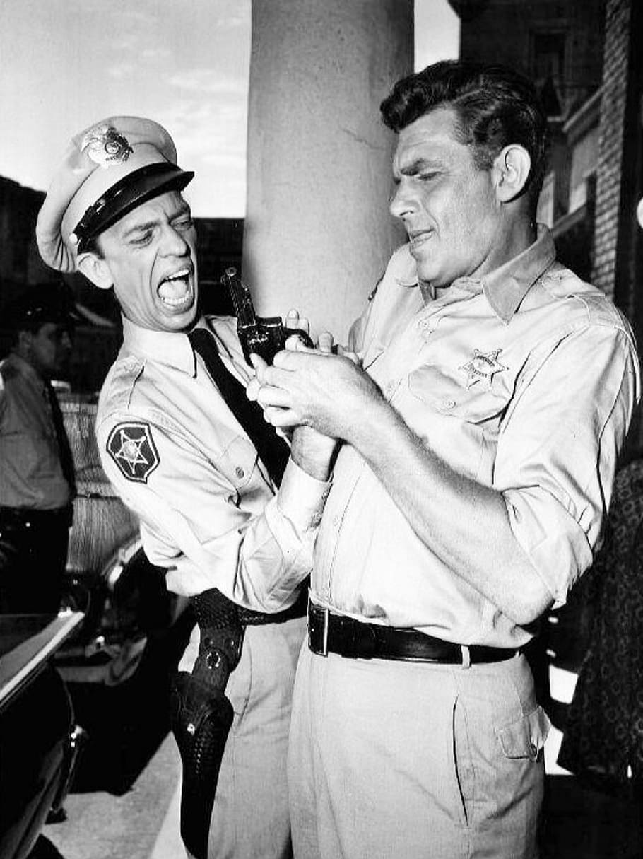 don knotts, andy griffith, actors, television, comedy, sitcom, barney fife, deputy, sheriff, bumbling