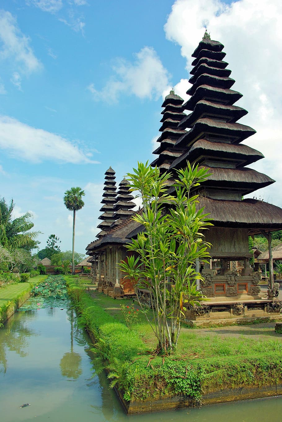 pagoda, indonesia, bali, temple, mengwi, taman ayun, asia, balinese Culture, cultures, temple - Building