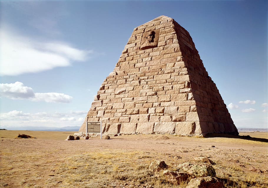 laramie, wyoming, Ames Monument, Laramie, Wyoming, ames, monument, public domain, sky, tower, pyramid
