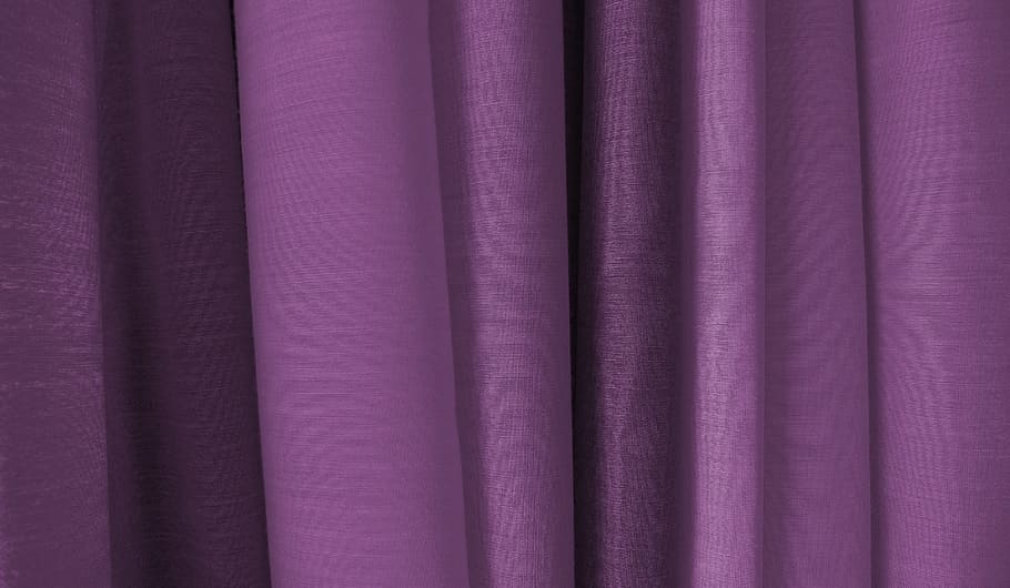 紫の布, 布, 紫, 織物, テクスチャ, 素材, 背景, 色, カーテン, ドレープ